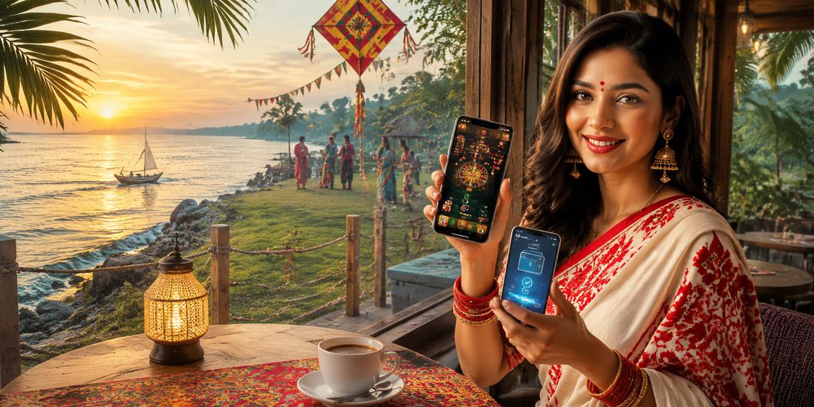 গাজীপুরে পহেলা বৈশাখের উৎসবে 1887 ক্যাসিনো অ্যাপ ব্যবহার করছেন ব্যবহারকারী